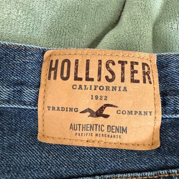 Hollister Jeans Men's 31x30 Straight Blue Denim - Picture 3 of 6